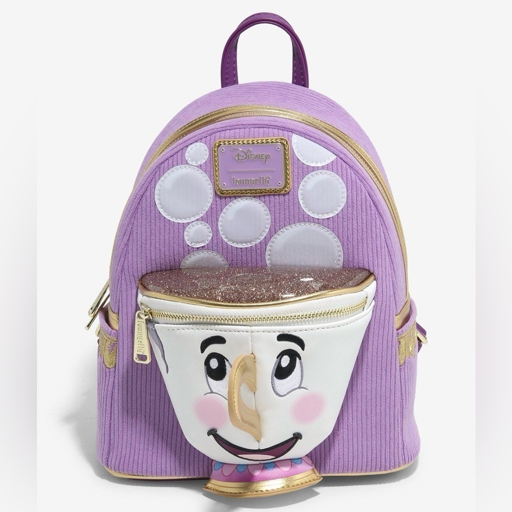 Loungefly Disney Beauty and the Beast Chip Backpack